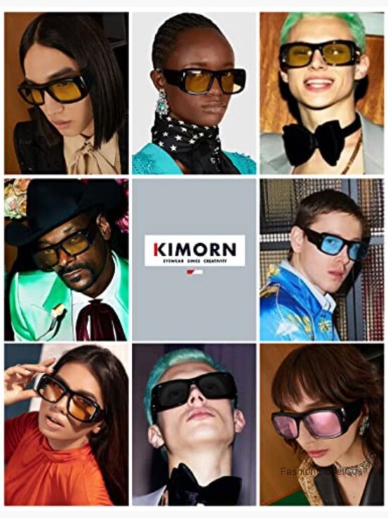 Retro Oversize Square Frame Sunglasses UV400 Protection main image 7